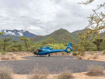 Koros Camp: Helikopter Excursion