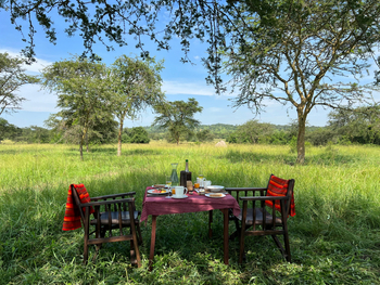 Mihingo Lodge: Bush >Lunch