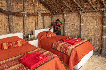 Mwaleshi Camp Mwaleshi Camp: Einzelbetten