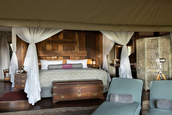 The Dhow Suite at Zarafa: Doppelbett