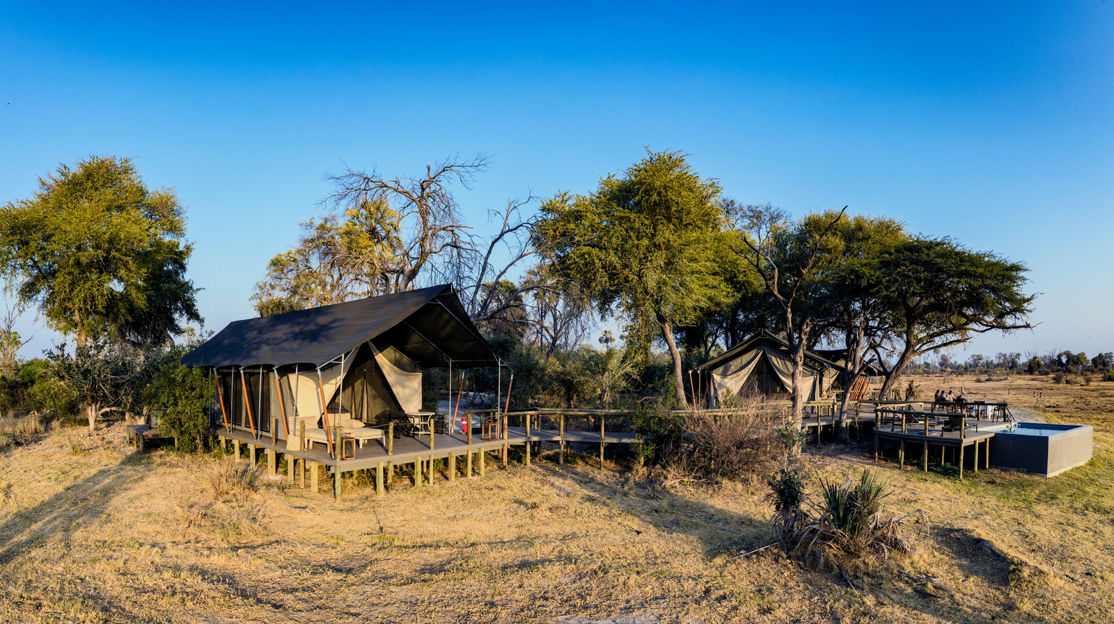 Gomoti Private Camp Gomoti Private Camp: Luftbild