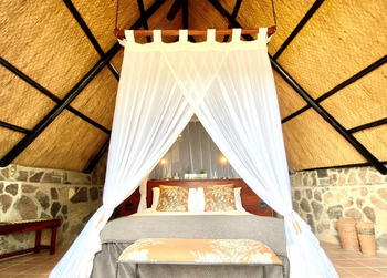 Big Cave Camp Big Cave Camp: Doppelbett von vorne