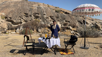 Brij Pola Brij Pola: Picknick im Gelände