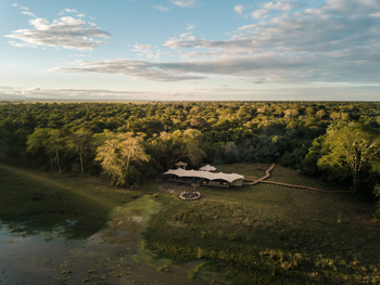 Chicari Camp: Luftbild