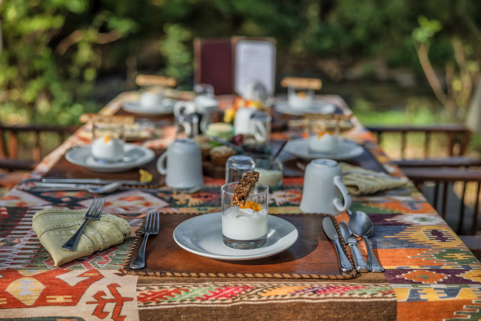 Elewana Elsa's Kopje Elewana Elsa's Kopje: Frühstückstisch