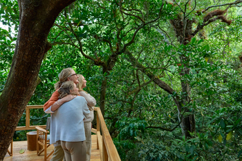 Koroi Forest Camp: Ausblick vom Camp