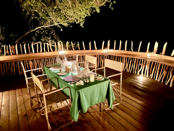 Moela Safari Lodge Moela Safari Lodge: Private Dinner