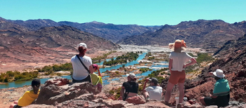 Norotshama River Resort: Flusstal