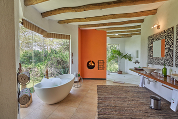 Solio Lodge: Schaumbad