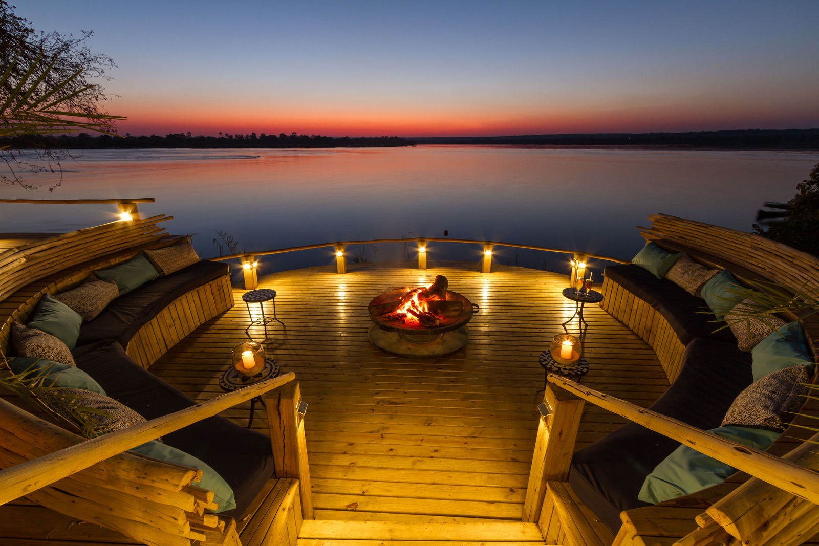 Tongabezi Tongabezi: River Deck