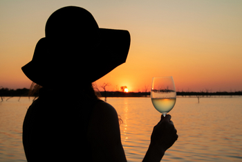 Changa Safari Camp: Weinglass