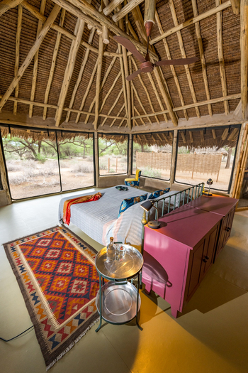 Koros Camp: Reetdach