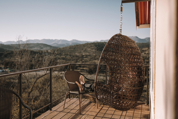 Ti Melen Guesthouse: Hängesessel