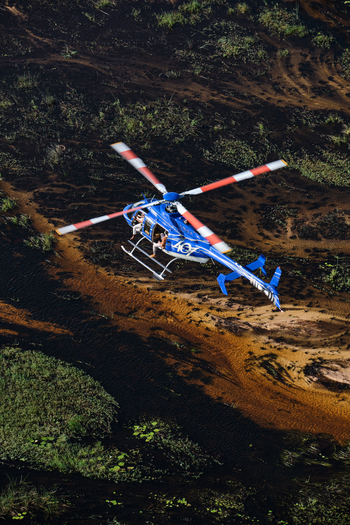 Xigera Safari Lodge Xigera Safari Lodge: Heliflug