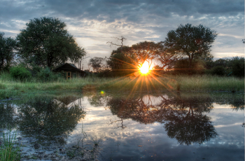 Bomani Tented Lodge Bomani Tented Lodge: Sonnenaufgang