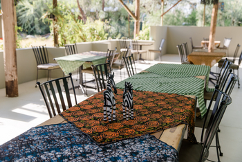 Boteti River Camp: Esstisch