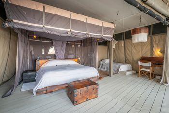 Chinzombo Camp Chinzombo Camp: Family Safari Tent