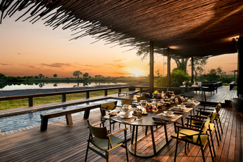 Daunara Safari Camp: Speisebereich