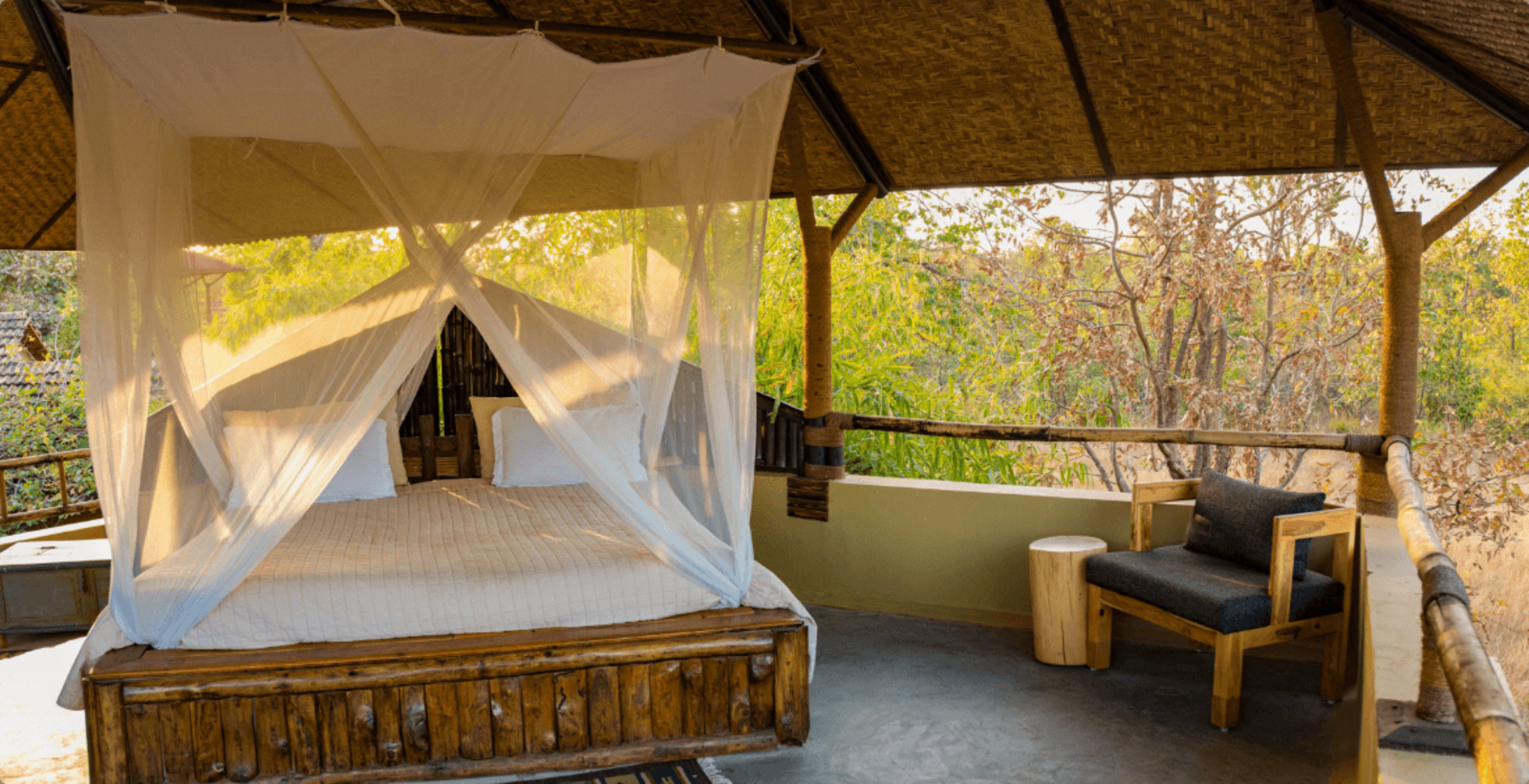 Forsyth Lodge Forsyth Lodge: Machaan Cottage - Tagesbett