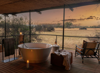 Kiri Camp: Runde Wanne