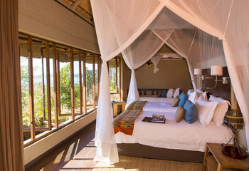 Ngoma Safari Lodge Ngoma Safari Lodge: Suite mit Beistellbett