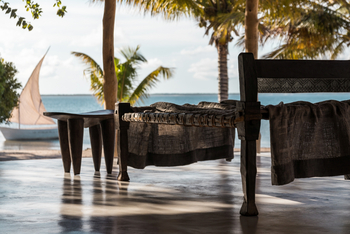 Sussurro: Blick von der Bibliothek