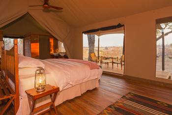 Verney's Camp: Gästezelte