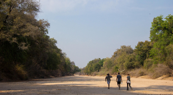 Vundu Camp Vundu Camp: Gäste mit Guide