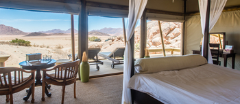 Wolwedans Boulders Camp: Luftige Suite