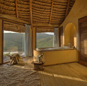 Borana Lodge Borana Lodge: Badewanne Cottage 7