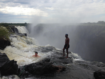 Chundukwa River Lodge: Devil's Pool