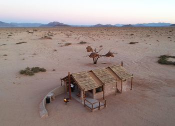 Desert Camp: Luftbild