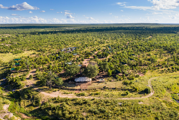 Deteema Springs Camp: Luftbild