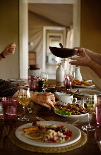 Entamanu Ngorongoro Camp: Lunch