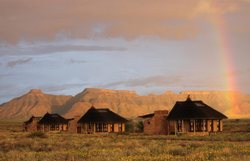 Hoodia Desert Lodge: Regenbogen