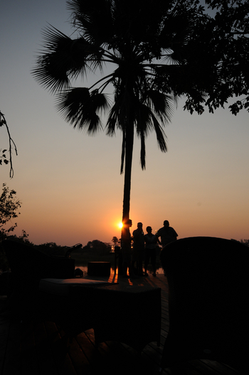 Macatoo Camp: Palme und SOnne