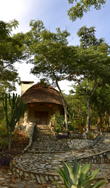 Musangano Lodge: Chalet Muora Außenansicht