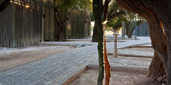 Namutoni Camp: Gepflasterte Wege