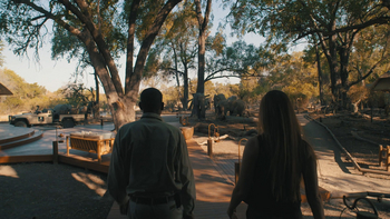 Sanctuary Chief's Camp Sanctuary Chief's Camp: Elefanten im Camp