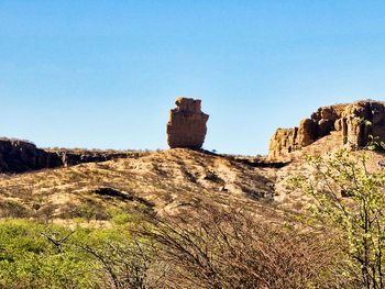 Ugab Terrace Lodge: Fels