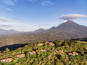 Volcanoes Virunga Lodge: Lenticular Cloud