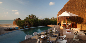 Azura Benguerra Island: Presidential Villa - Abendessen