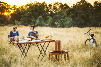 Jamtara Wilderness Camp: Kaffeepause