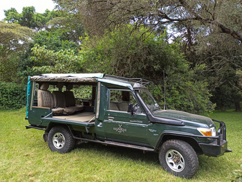 Kicheche Valley Camp Kicheche Valley Camp: Geöffnetes Photographic Vehicle