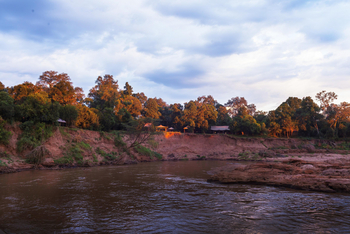 Sentinel Mara Camp: Camp bei Sonnenuntergang