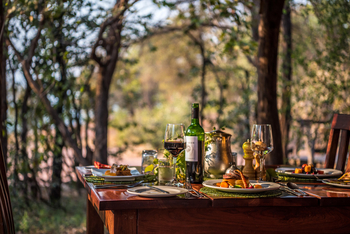Changa Safari Camp: Dinner