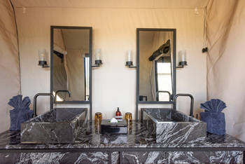 Gomoti Private Camp Gomoti Private Camp: Waschtisch