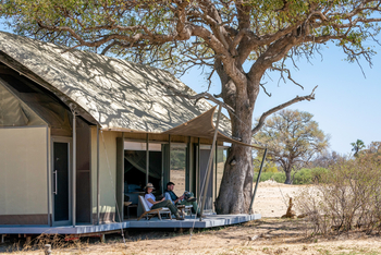 Linkwasha Camp Linkwasha Camp: Vordach