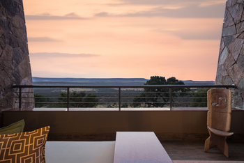 Melia Serengeti Lodge: Balkon