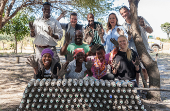 Nambwa Tented Lodge: Dorfbesuch